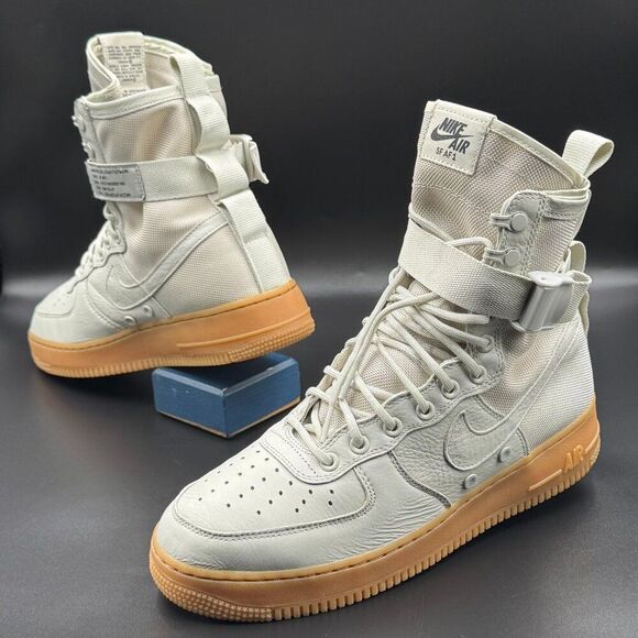 Wmns Nike SF Air Force 1 High 'Light Bone' - Picture 5 of 10